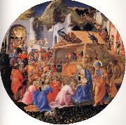 Fra Filippo Lippi The Adoration of the Magi oil painting